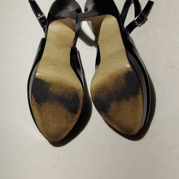 Enzo Angiolini platform Slingback 5 inch heels 8.5 - Picture 6 of 9